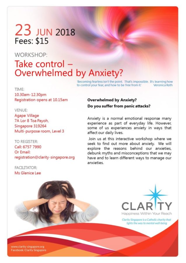 Clarity’s Guide to Take Control! A Guide to understanding Anxiety Workshop 5 20180623 TC Intro 1 e1524540649333
