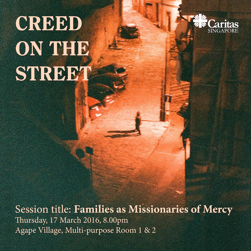 Young Adults 2016 – Creed On the Street 5 COTS CYA Families as Missionaries of Mercy