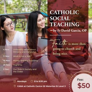 Catholic Social Teaching by Fr. David Garcia, OP