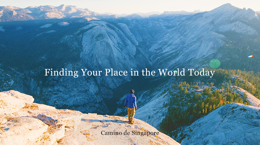 Camino de Singapore: Finding Your Place in the World Today 5 Camino 15 aug banner