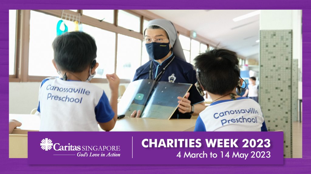 Charities Week 2023 5 Caritas Homepage banner Option A