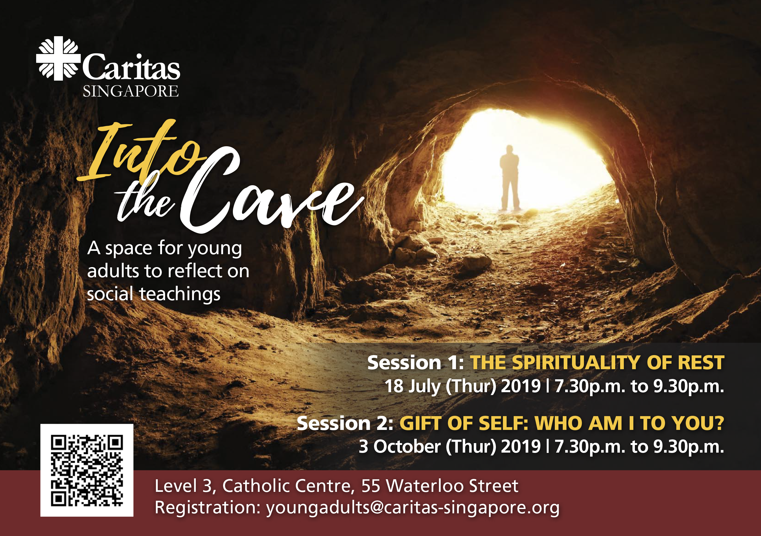 CaritasYoungAdults Into the Cave image