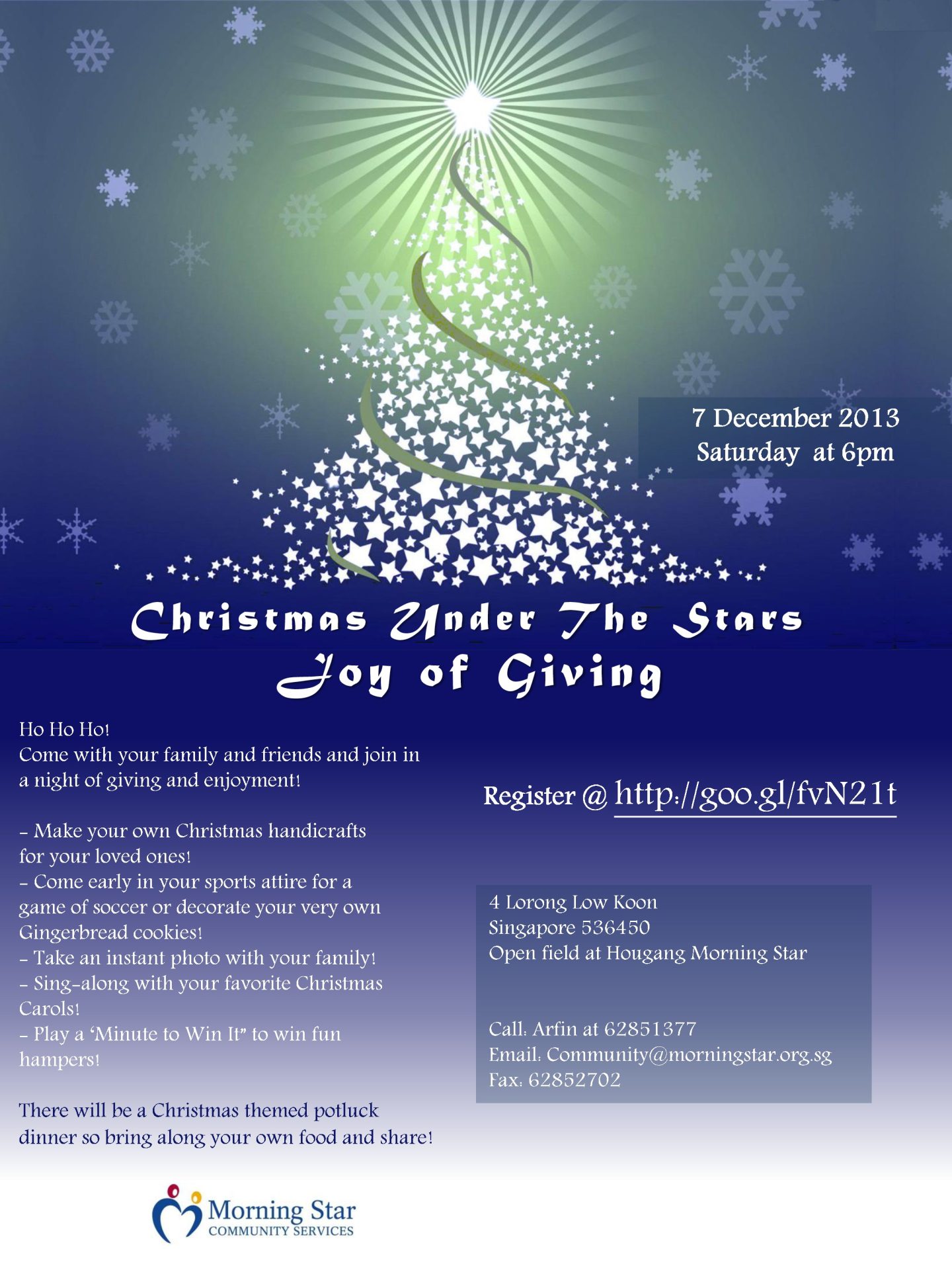 Christmas Under The Stars - Joy of Giving 5 Christmas under the stars Joy of Giving page 1