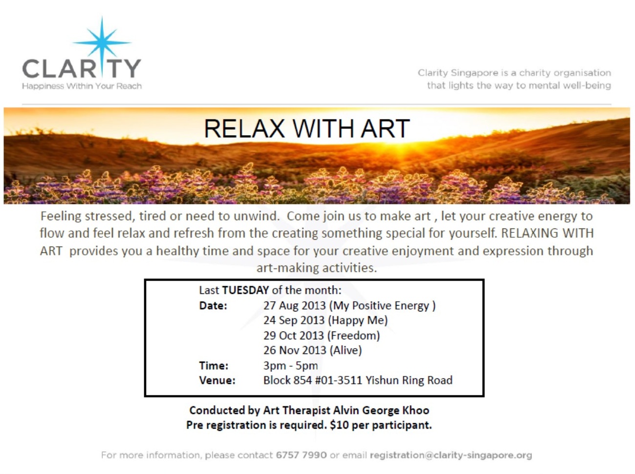 Clarity - Relax with Art 5 Clarity Art