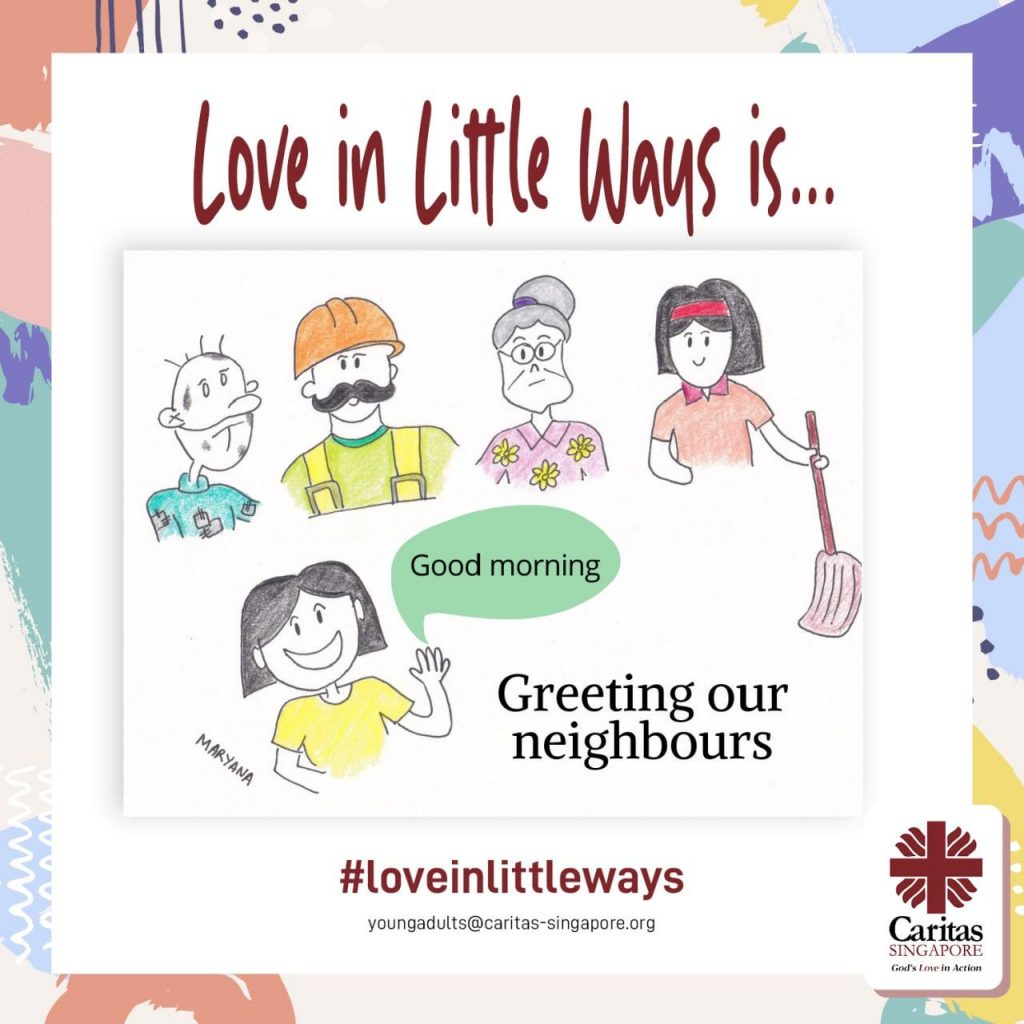 Love In Little Ways 6 Dignity sharing