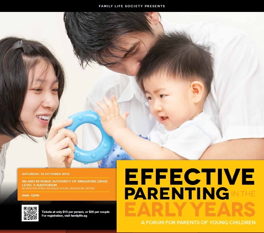 Family Life Society - Effective Parenting Forum 5 FLS forum Effective Parenting Cover