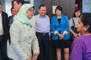 Caritas Singapore Welcomes Mdm Halimah Yacob, President of Singapore, at Agape Village 10 President Halimah Yacob visit to AGAPE 2017 128