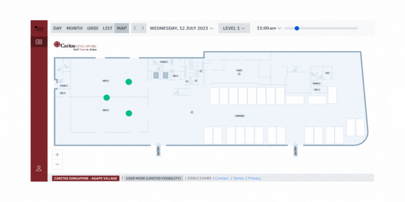 Booking List Views