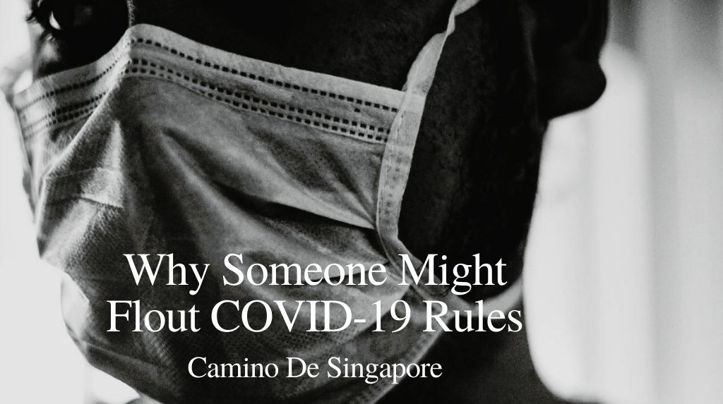 Camino De Singapore: why someone might flout covid-19 rules. 5 cot 1