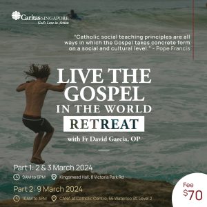Live the Gospel in the World Retreat